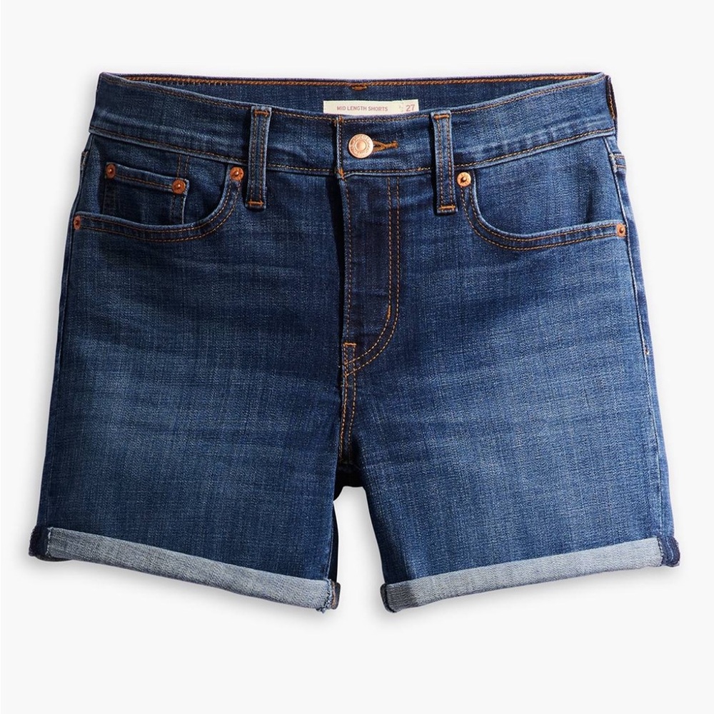 NEW Levi's Mid Length Women's Shorts
